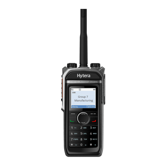 Hytera PD68 Series User Manual