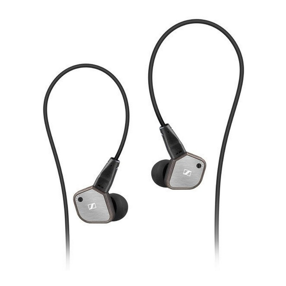 Sennheiser IE 80 Datasheet