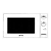 Smeg Microwave Oven FM24 Operating And Installing Instructions
