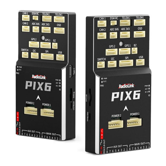 RadioLink PIX6 Quick Start Manual