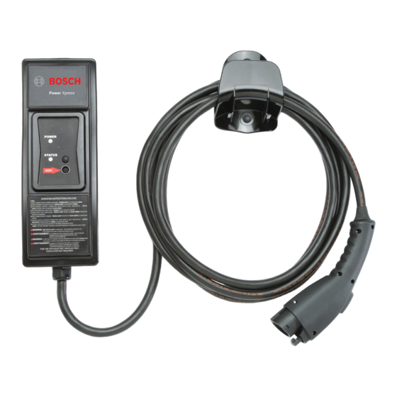 Bosch Power Xpress Installation And Operating Instructions Manual