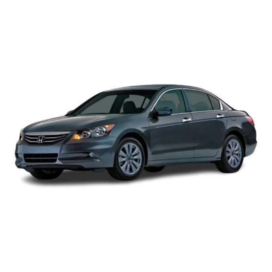 Honda 2011 ACCORD SEDAN Technology Reference Manual