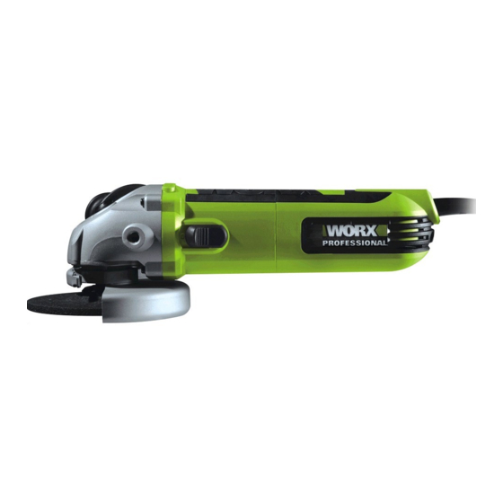 Worx WU707 Original Instructions Manual