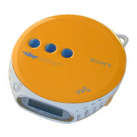 Sony D-EJ368CK - Portable Cd Player Service Manual