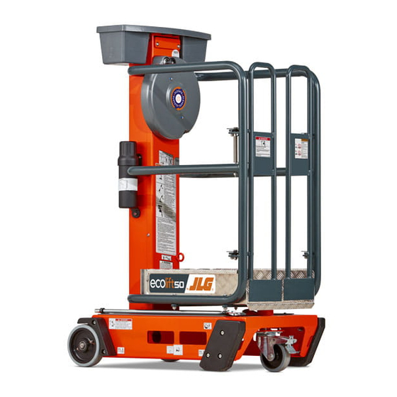 JLG EcoLift 50 Operation And Safety Manual