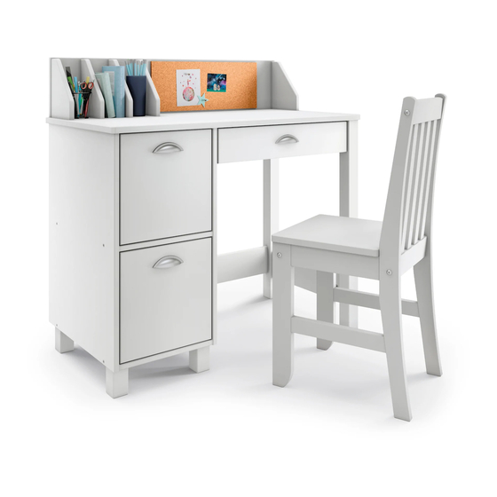 P'kolino Kid's Chair PKFFKDKCHWHT Assembly Instructions Manual