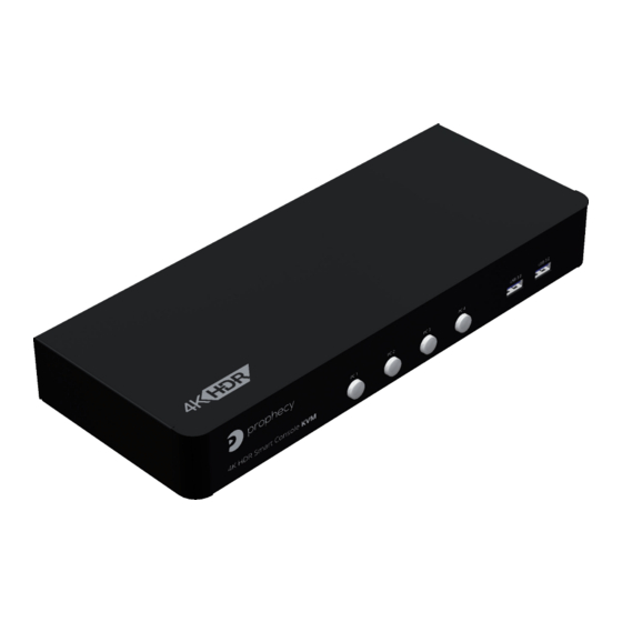 gofanco Prophecy PRO-KVMDP-4P User Manual