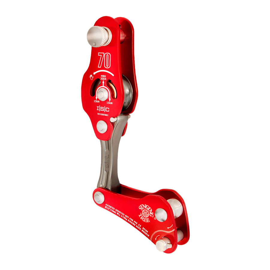 ISC Singing Tree Rigging Rope Wrench General Instructions For Use