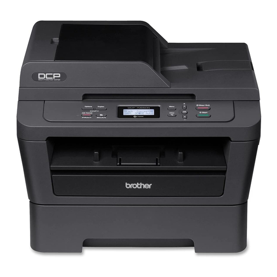 BROTHER DCP 7065DN ALL IN ONE PRINTER ADVANCED USER'S MANUAL ManualsLib