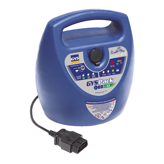 GYS GYSPACK OBD Manual