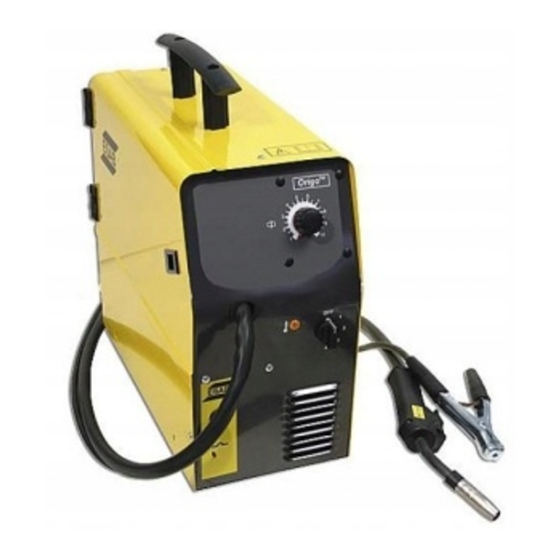 ESAB OrigoMag C140 Welding System Manuals