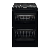 Zanussi ZCG43250WA User Manual