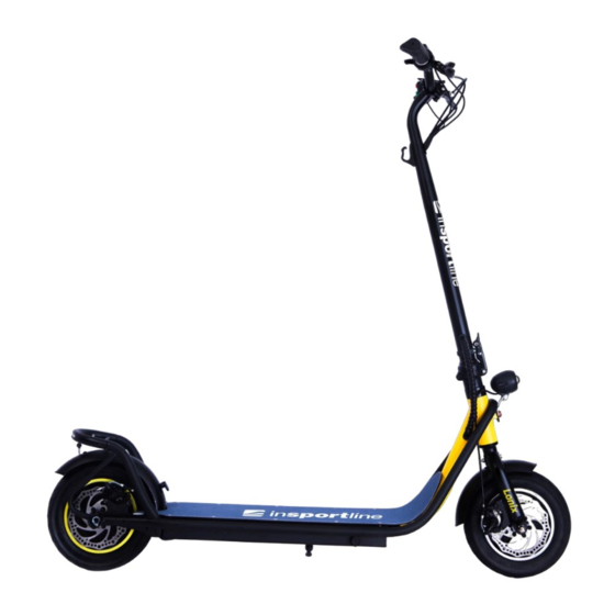 Insportline Lonix 21771 Electric Scooter Manuals