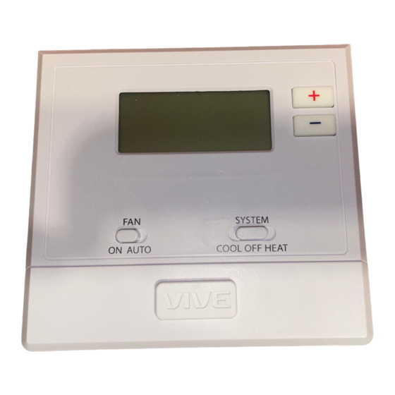 Vive Comfort TP-N-601 Installation Manual