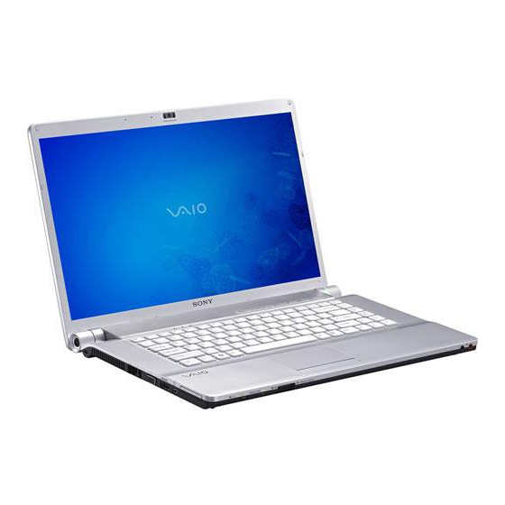 Sony VAIO VGN-FW270J Specifications