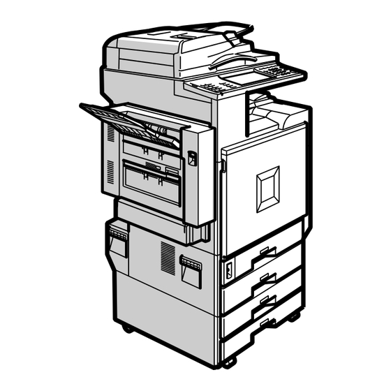 Ricoh Aficio 2232C User Manual