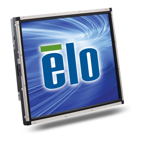 Elo TouchSystems 1537L Manuals