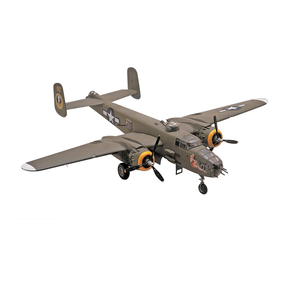 REVELL B-25 Bomber Assembly Manual