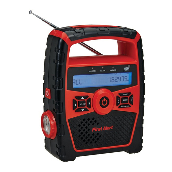 First Alert SFA1180 User Manual