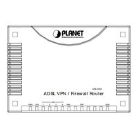 Planet ADSL VPN/Firewall Router ADE-4200 User Manual