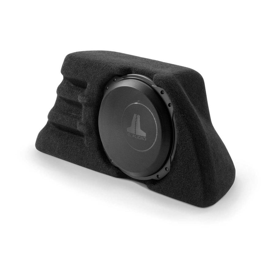 JL Audio Stealthbox SB-S-BRZFRS/10TW3 Installation Manual
