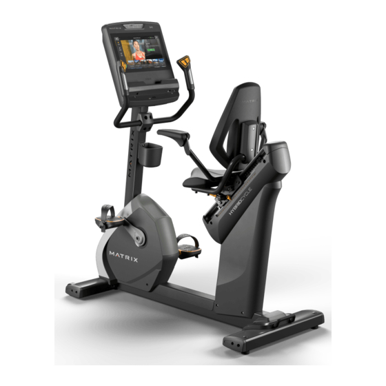 Matrix exercise bike manual sale