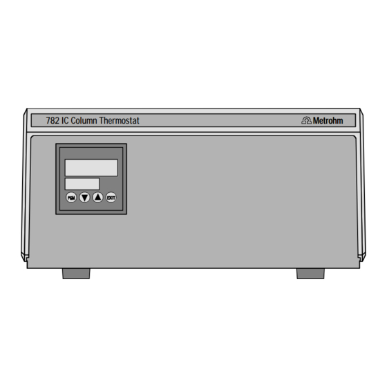 Metrohm 782 IC Manuals