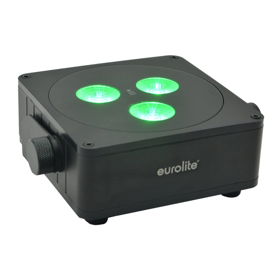EuroLite AKKU IP Flat Light 3 User Manual