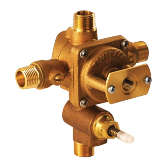 Santec PB-3950 Installation And Rough-In