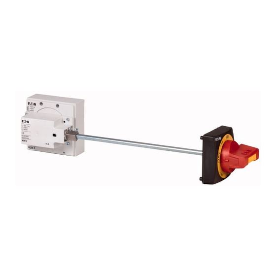 Eaton NZM4-XS-L Instruction Leaflet