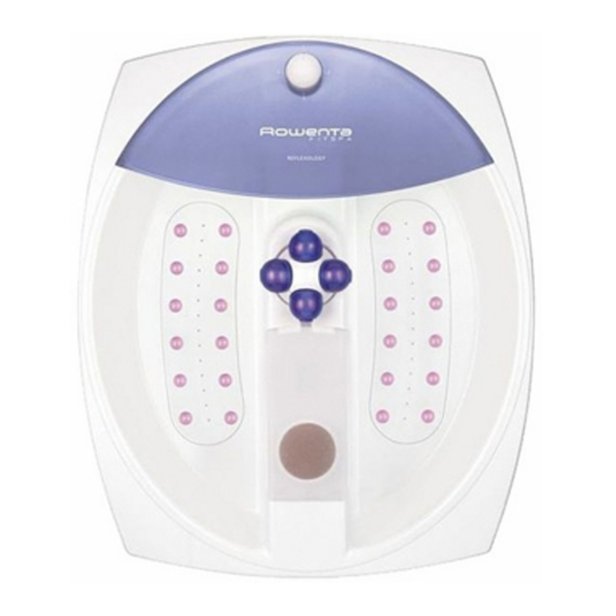 Rowenta Fitspa TS5510D0 Instructions For Use Manual