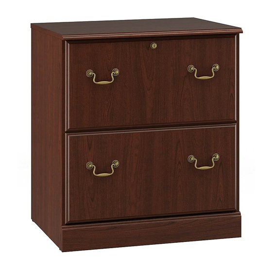 Bush Business Furniture Kathy Ireland WC65554 Manuals