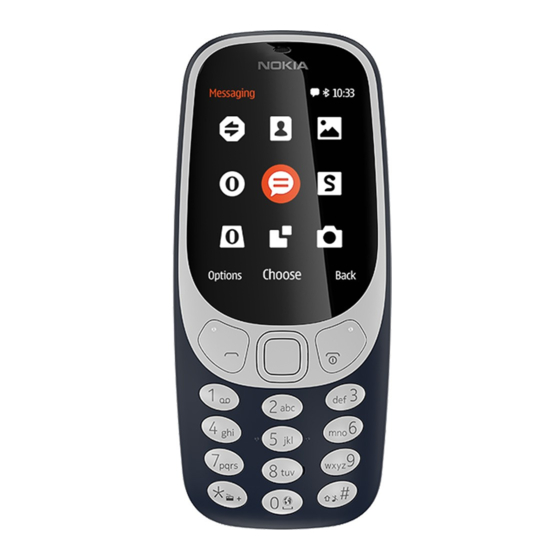 Nokia 3310 Dual SIM Manuals