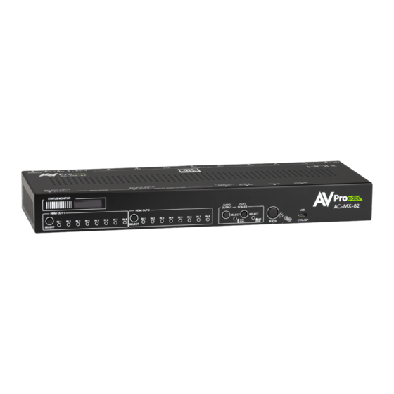 AVProEdge AC-MX-82 User Manual