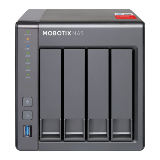 Mobotix Mx-S-NAS2a-8 Quick Manual