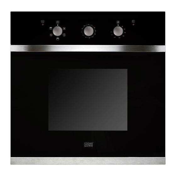 COOKE LEWIS CLMF1BK CR1 INSTALLATION MANUAL Pdf Download ManualsLib   Cooke Lewis Clmf1bk Cr1 Oven 