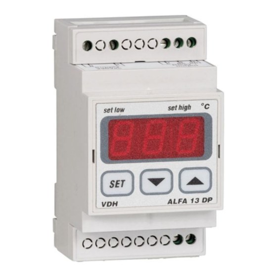 VDH ALFA 13 DP User Manual