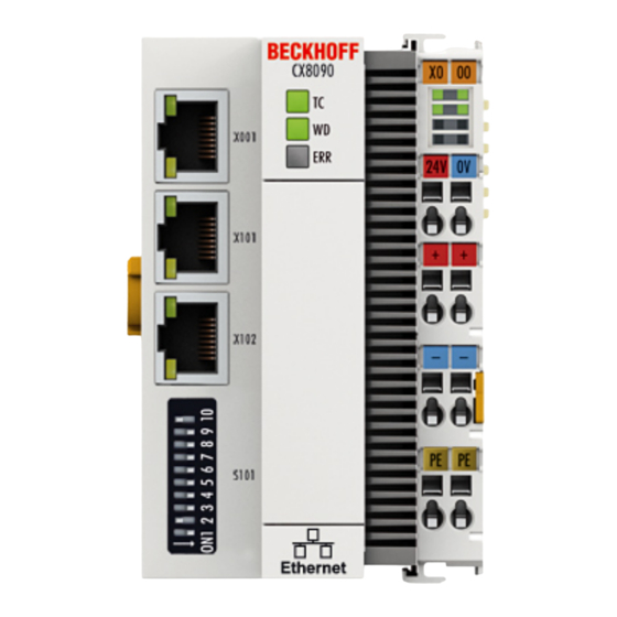 Beckhoff CX8090 Manual