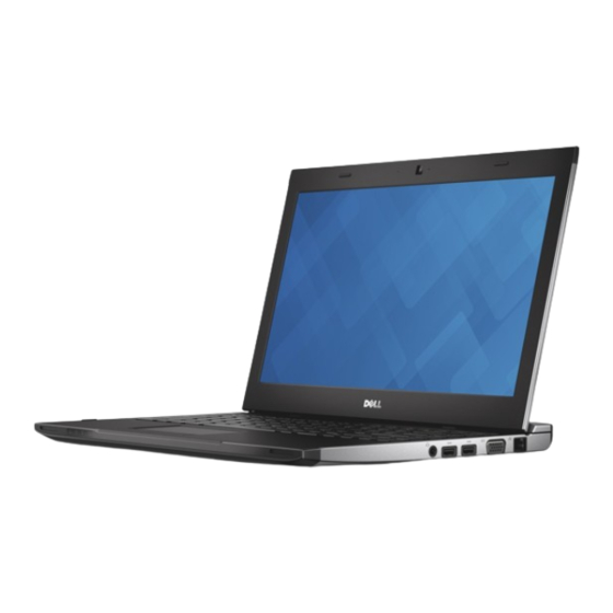 Dell Latitude 3330 Setup And Features Information