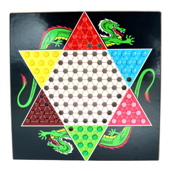 Hasbro Chinese Checkers Instructions