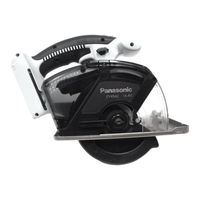 Panasonic EY4542 - CIRCULAR SAW 14.4V Operating Instructions Manual
