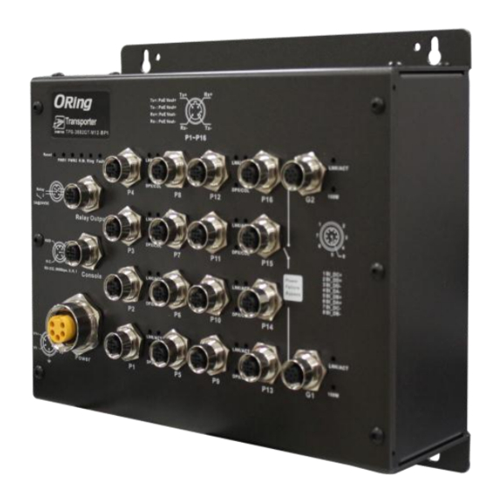 ORiNG TPS-3882GT-M12-BP1 User Manual