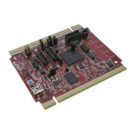 NXP Semiconductors TWR-K70F120M Quick Start Manual