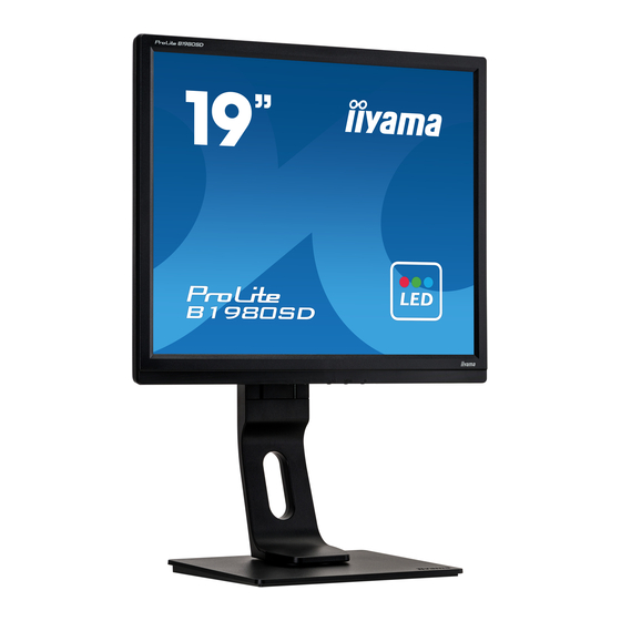 Iiyama ProLite Series User Manual