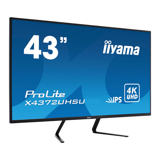 Iiyama ProLite Series User Manual