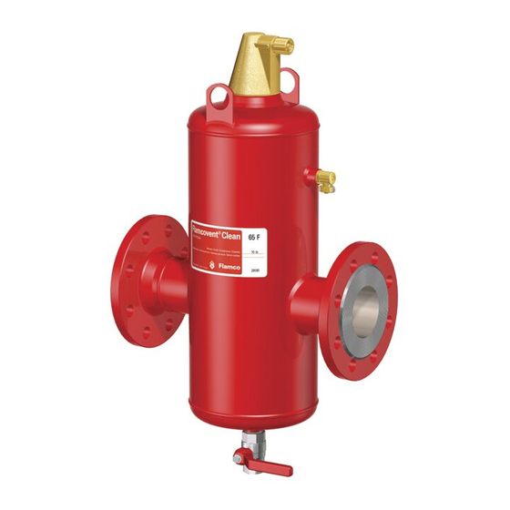flamco Flamcovent Clean Installation And Operating Instructions