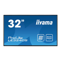 Iiyama ProLite Series User Manual