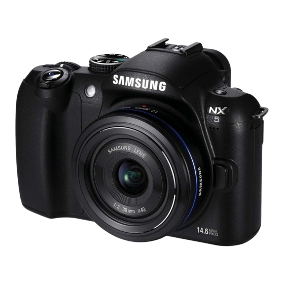 Samsung NX5 Manuals