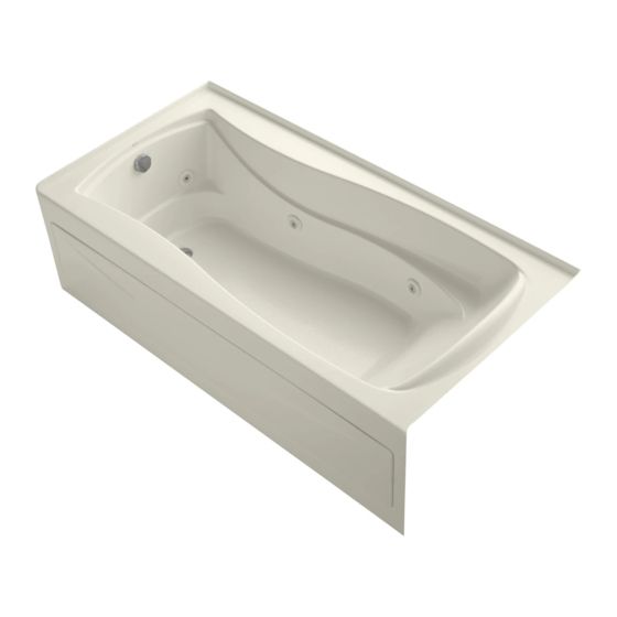 Kohler Mariposa K-1257-LA-96 Homeowner's Manual