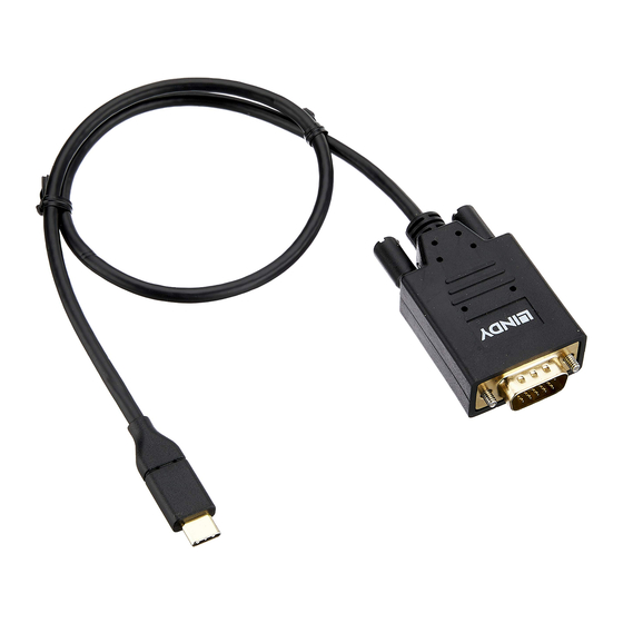 Lindy 43250 User Manual